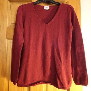 Old Navy V Neck Red Sweater